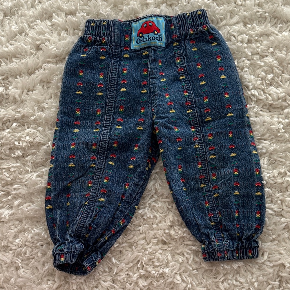 OshKosh B'gosh Vintage Car Jeans